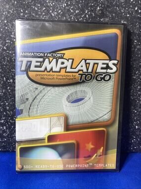 Animation Factory TEMPLATES TO GO Presentation template for Microsoft Powerpoint